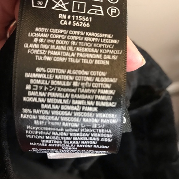 7 FAM High Rise Super Skinny Velvet Jeans size 26 - Picture 11 of 12